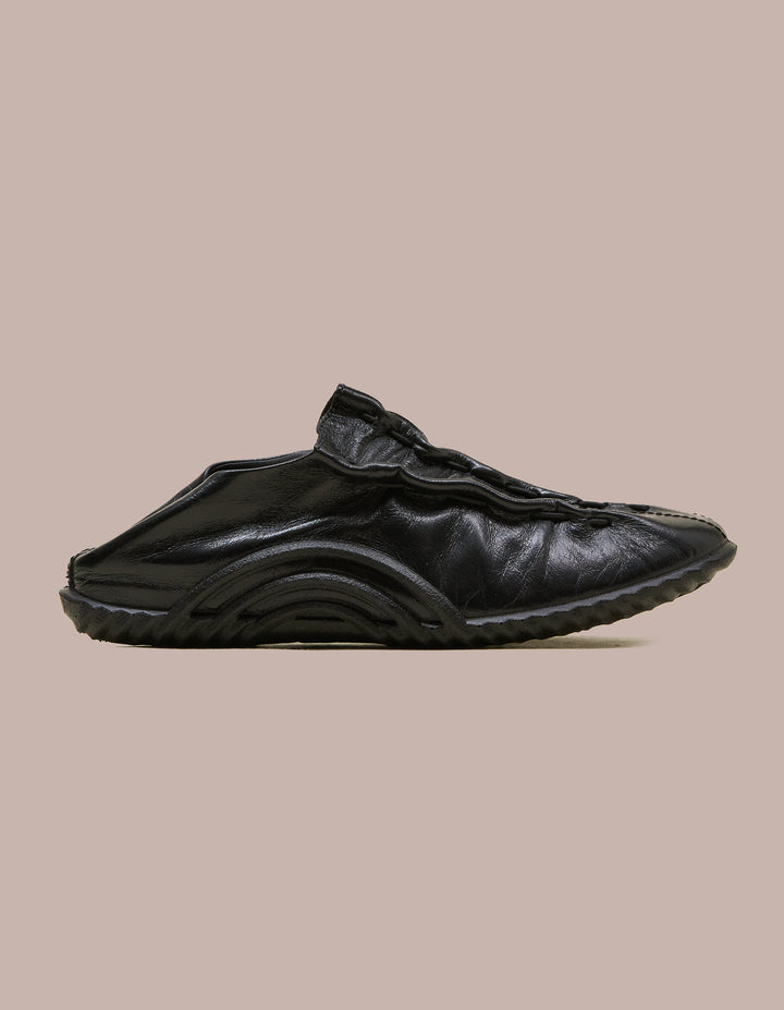 Eckhaus Latta sneaker made in collaboration with Ecco.