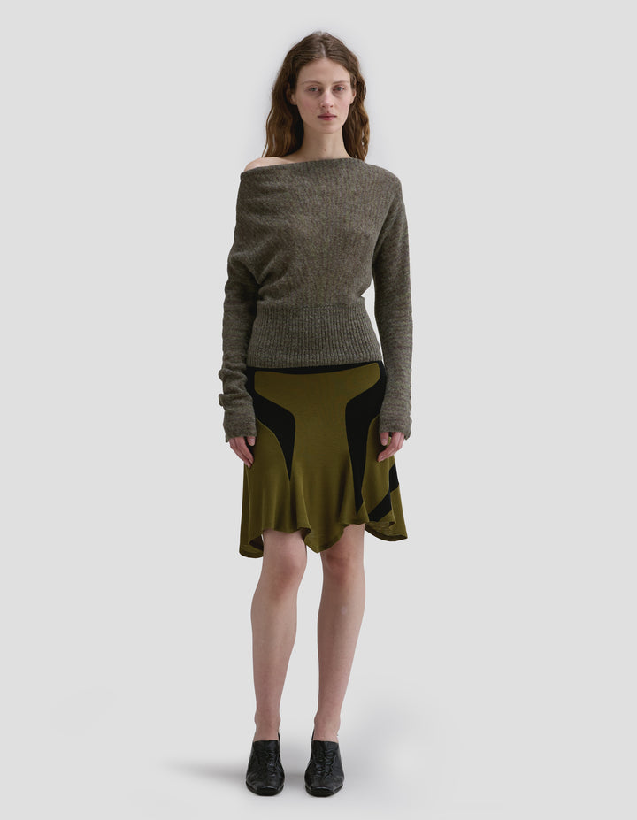 GRID SWEATER
