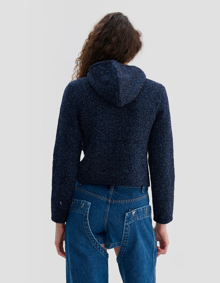 KNOT ZIP HOODIE