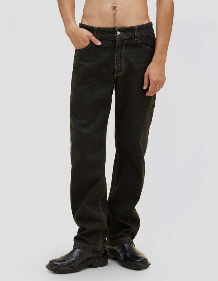 UNZIPPED JEAN