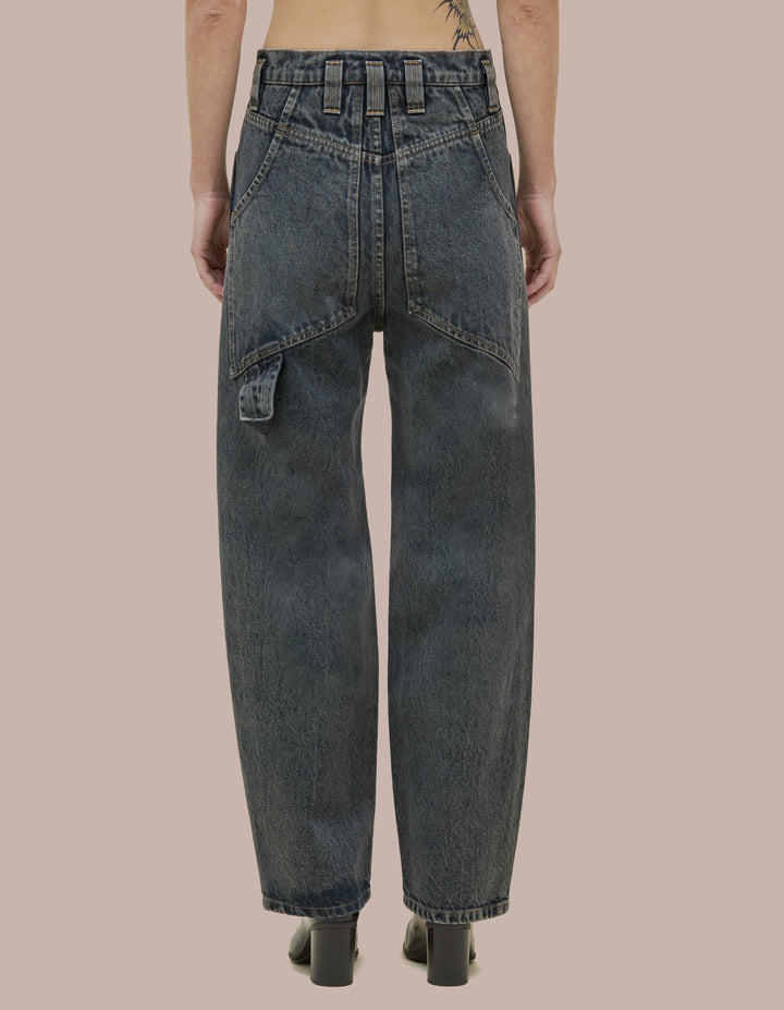DOUBLE KNEE BAGGY JEAN