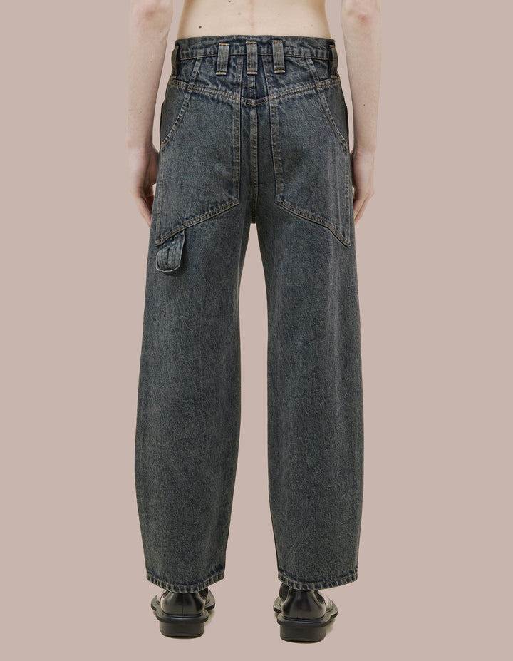 DOUBLE KNEE BAGGY JEAN