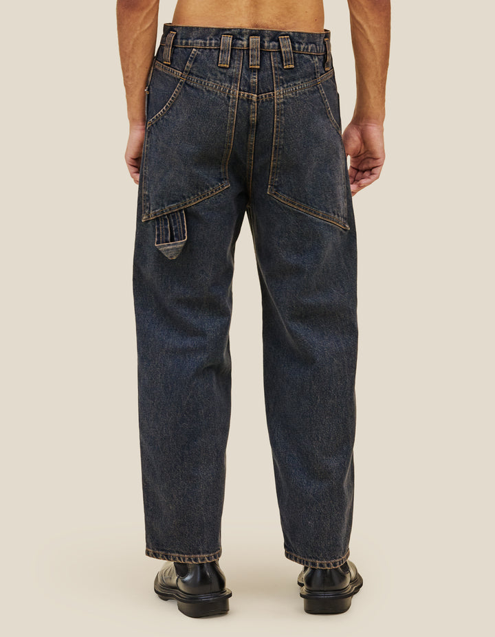 DOUBLE KNEE BAGGY JEAN