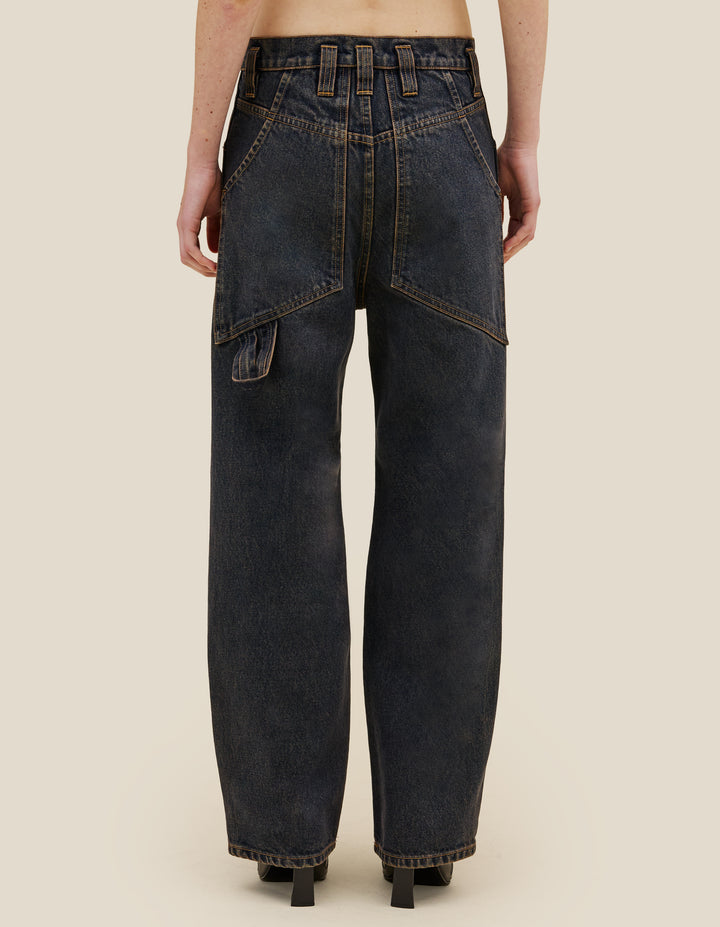 DOUBLE KNEE BAGGY JEAN