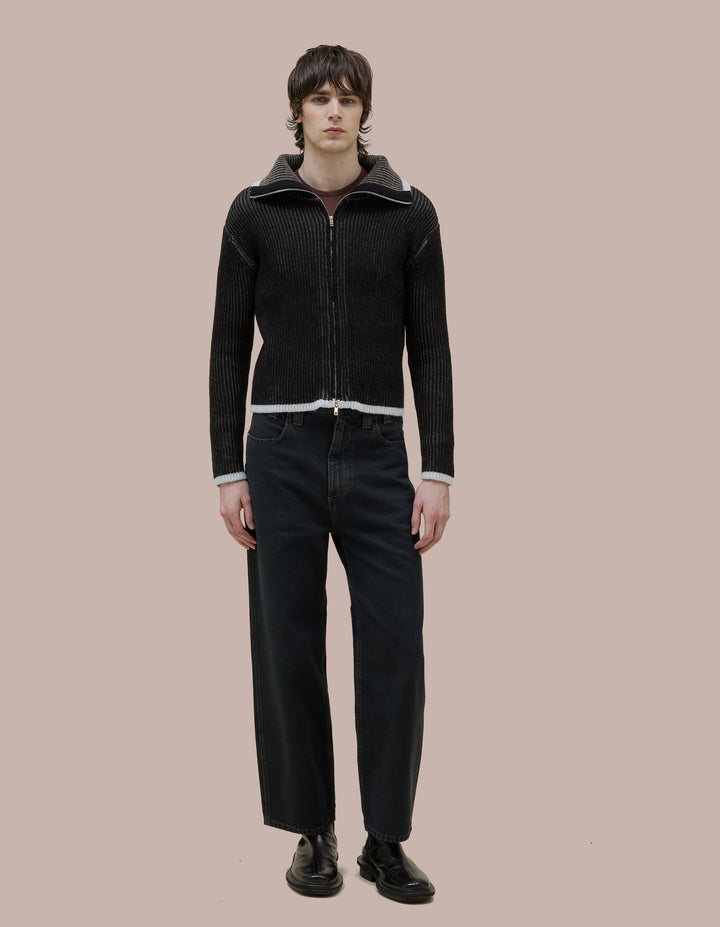 HUDDLE ZIP SWEATER