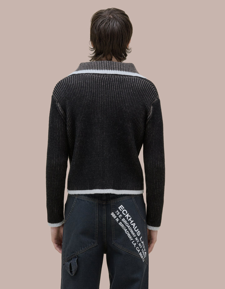 HUDDLE ZIP SWEATER