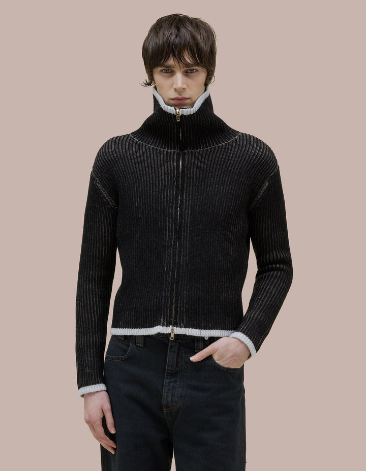 HUDDLE ZIP SWEATER