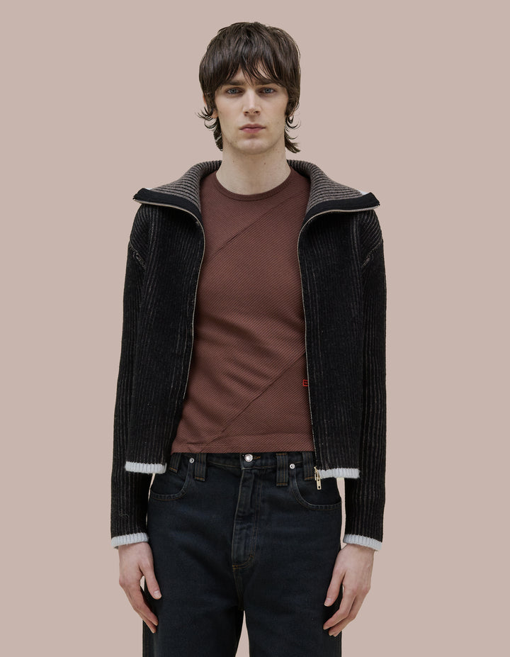 HUDDLE ZIP SWEATER