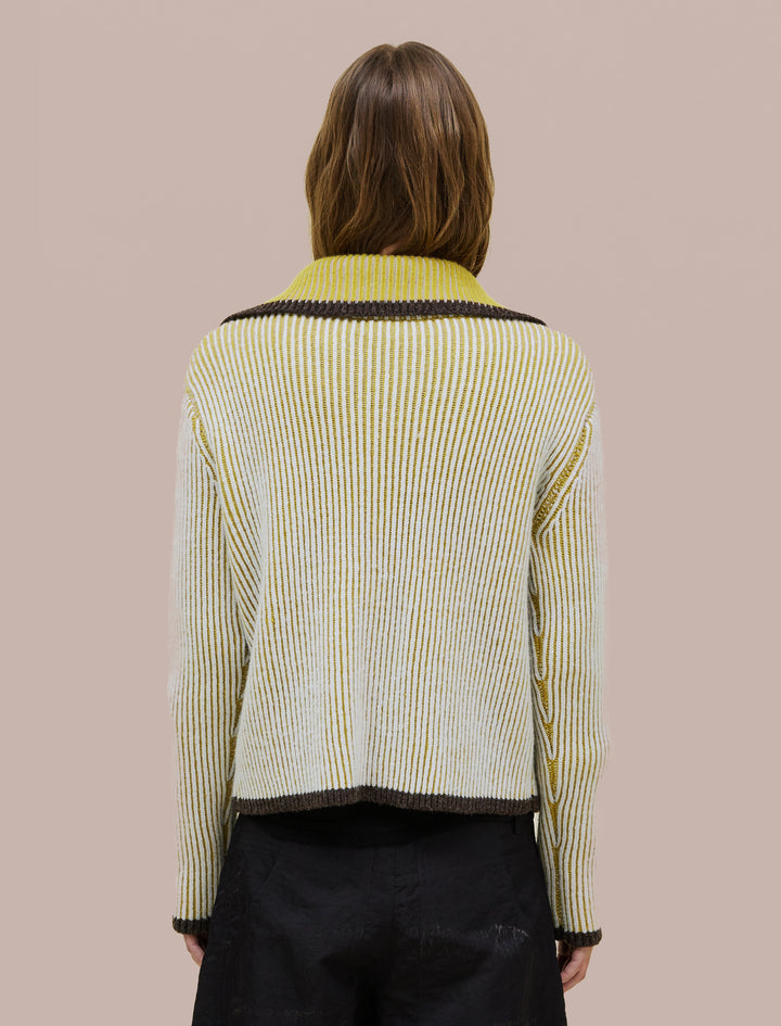 HUDDLE ZIP SWEATER