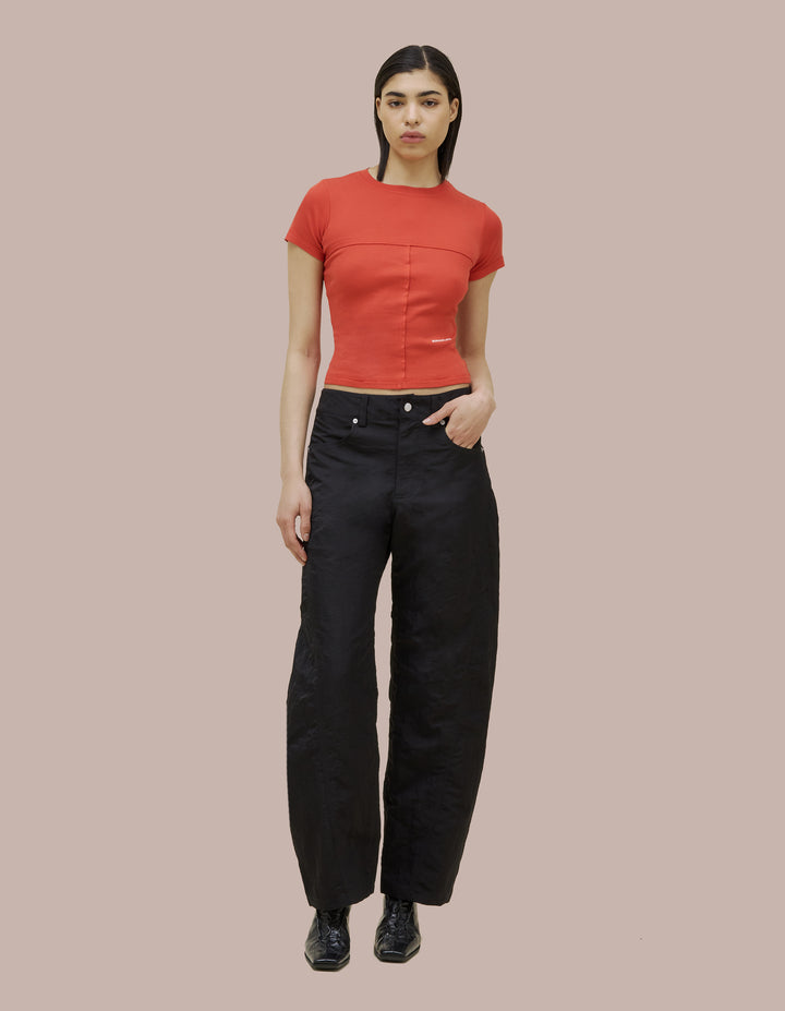 LAPPED BABY TEE.