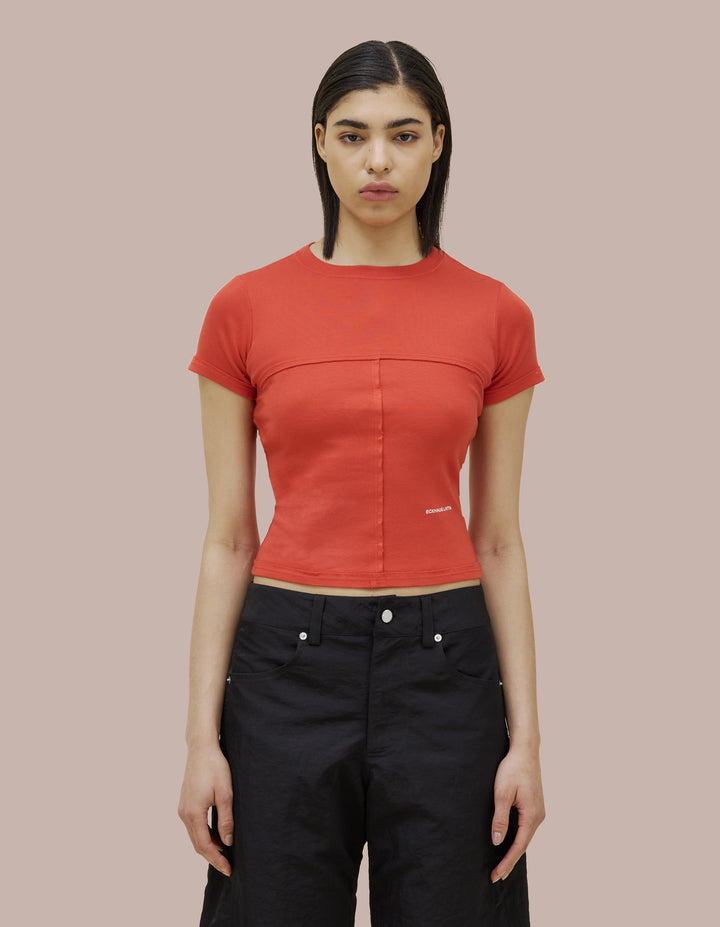 LAPPED BABY TEE.