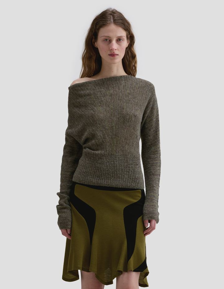 GRID SWEATER