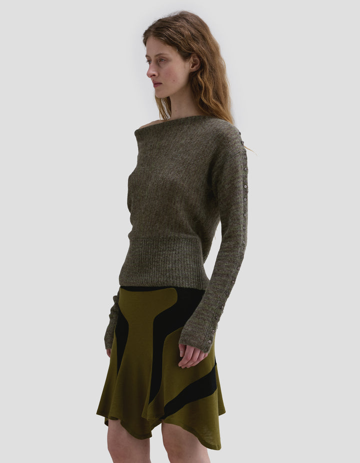 GRID SWEATER