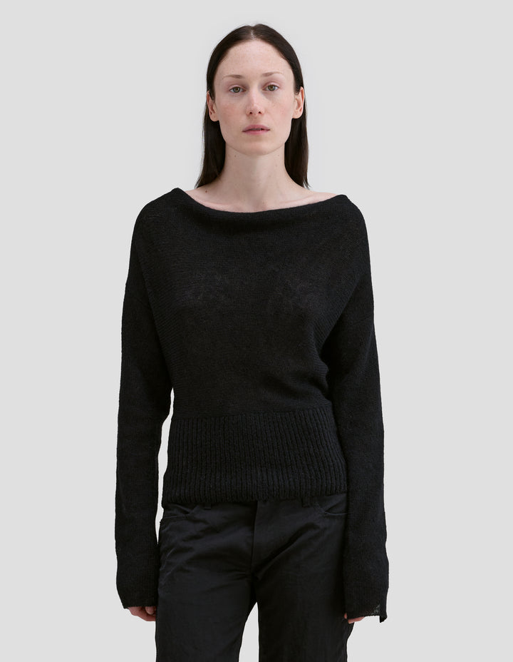 GRID SWEATER