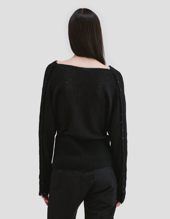GRID SWEATER