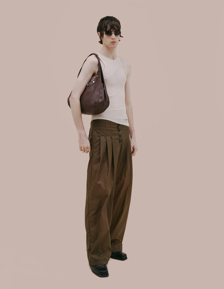 Eckhaus Latta Leather handbag. 