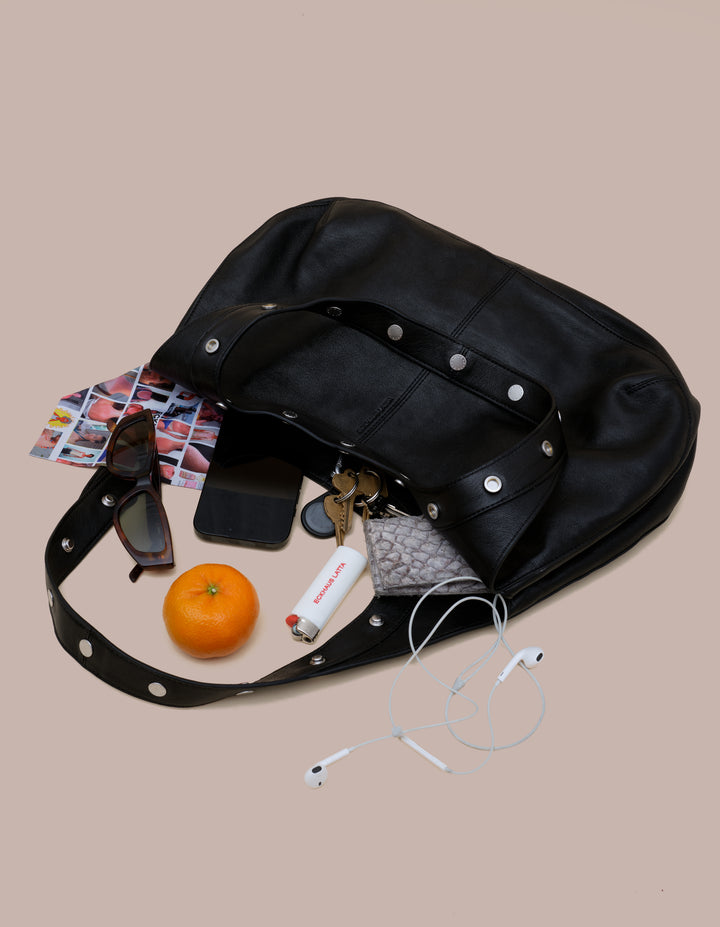 Eckhaus Latta Leather handbag.