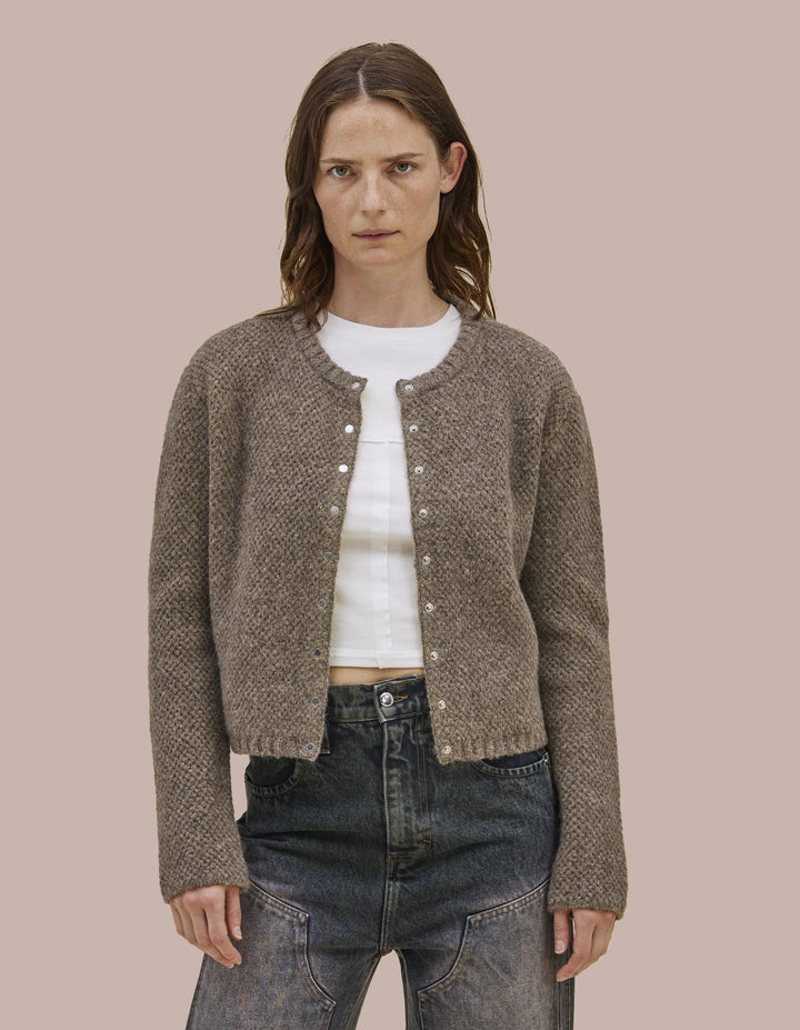 YAK SNAP CARDIGAN
