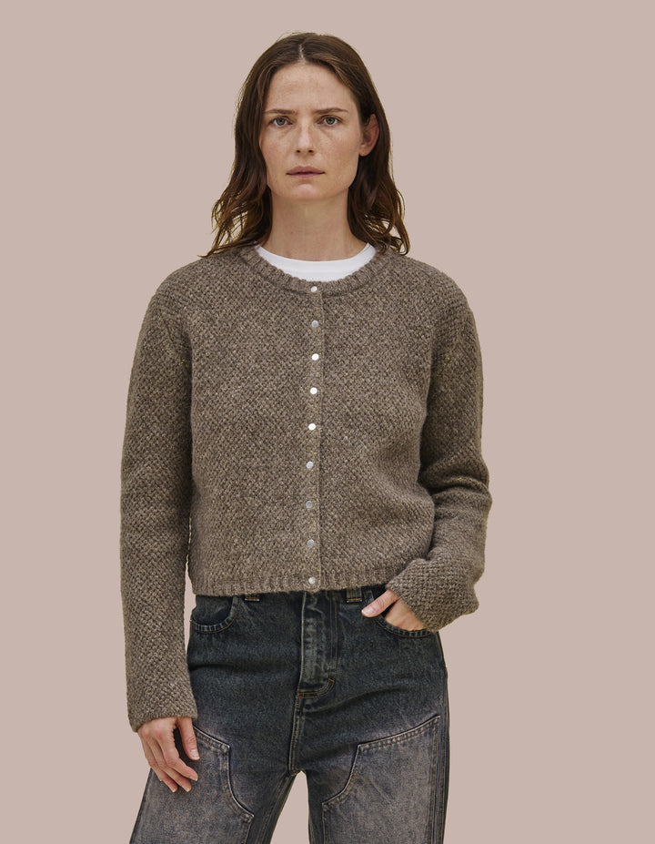 YAK SNAP CARDIGAN