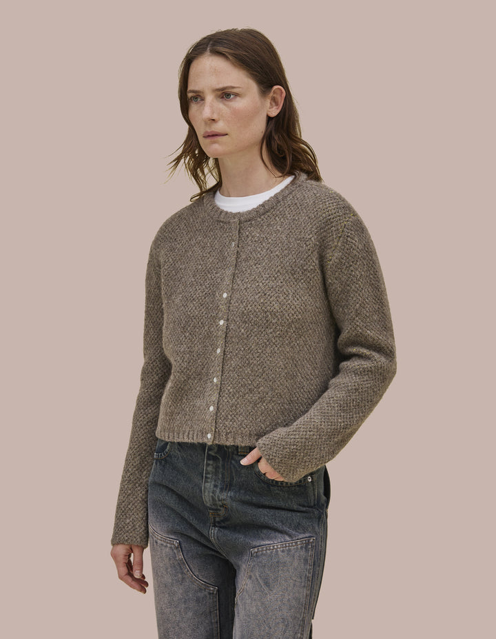 YAK SNAP CARDIGAN
